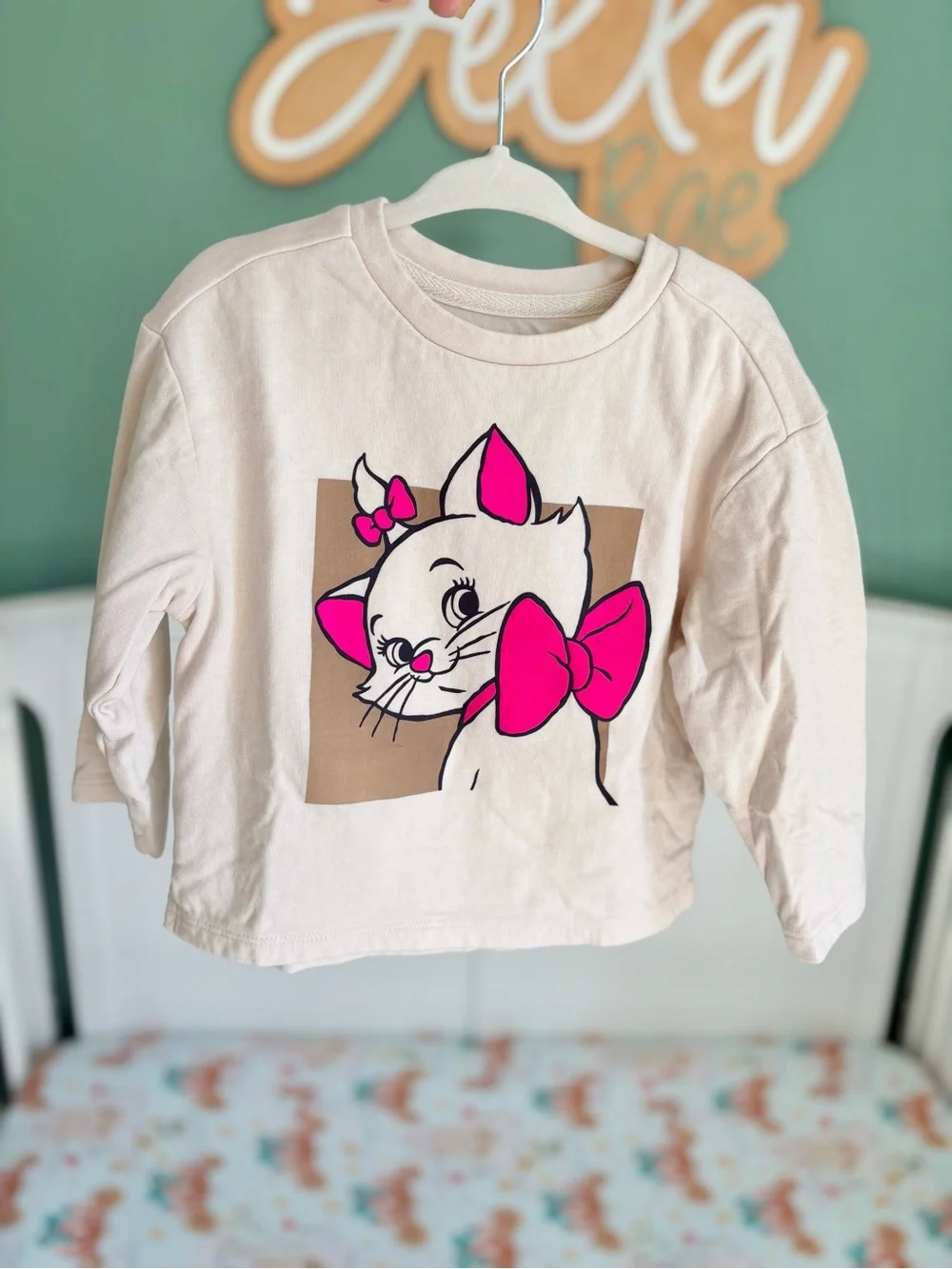 Baby Gap x Disney Aristocats Marie 3T top
